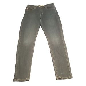 Levis 721 High Rise Skinny (29x27) Blue Jeans Stretch Denim Medium Wash READ